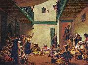 Eugene Delacroix Judische Hochzeit in Marokko oil painting picture wholesale